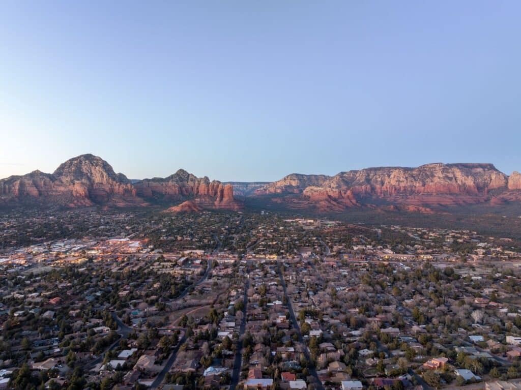 Sedona City Planning Service Areas